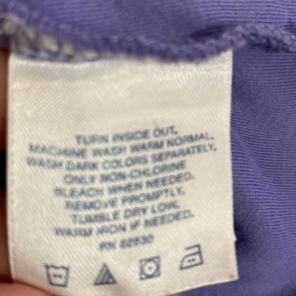 Lands’ End periwinkle mock turtleneck - Picture 6 of 6